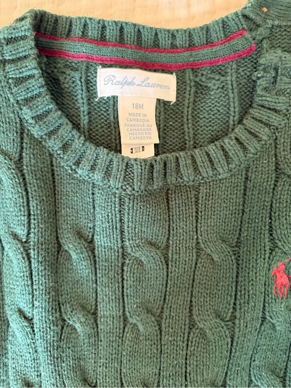 Ralph Lauren knit dark
